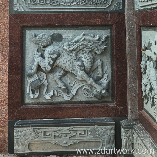Customized stone carving murals